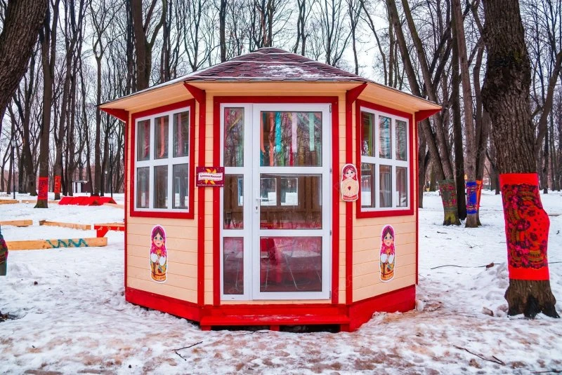 Закрытая беседка  ПРАЗДНИЧНАЯ