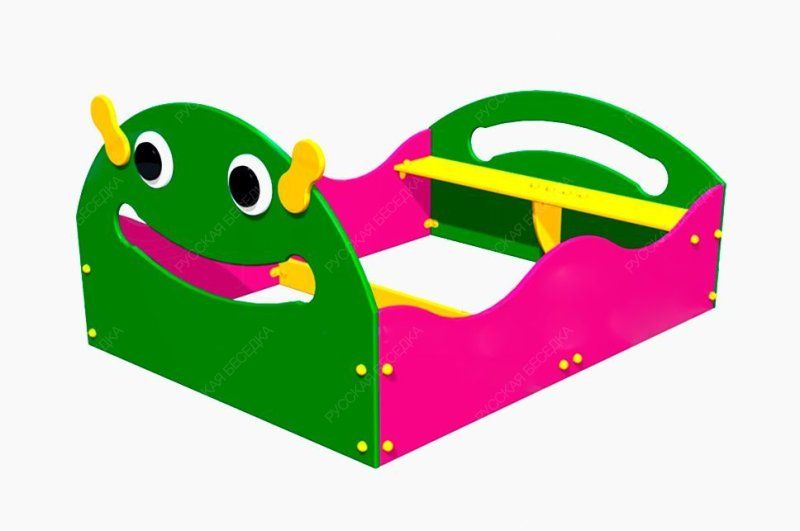 Детская песочница Гусеничка