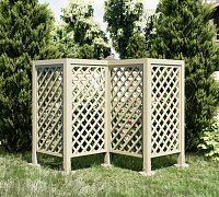 Деревянная шпалера Желябино