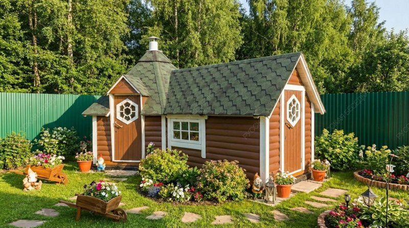 Гриль домик ОГОНЕК