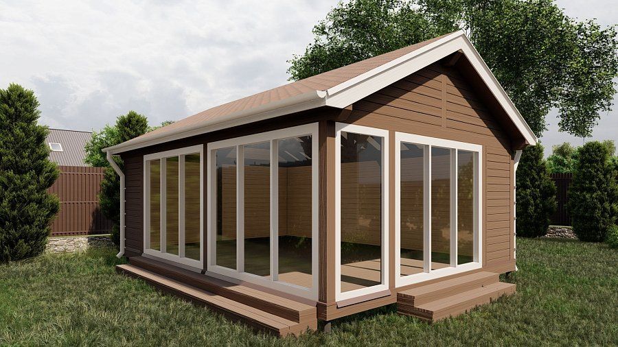 Застекленная беседка ВЕНЕРА