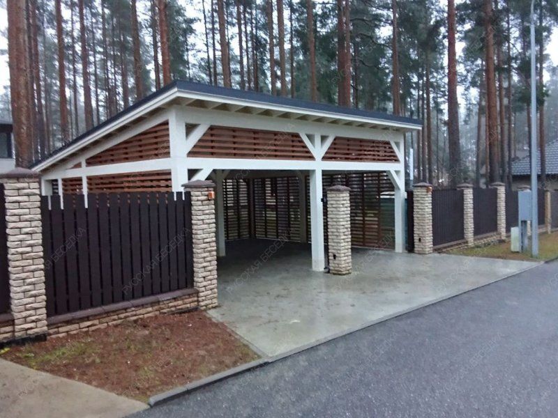 Навес односкатный СОКОЛ