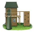 Детские деревянные домики