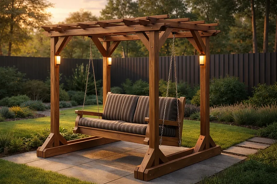 Садовые качели Сирень