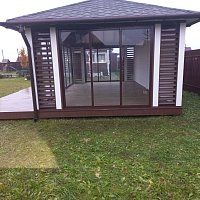 Застекленная беседка БАЛТИКА