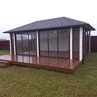 Застекленная беседка БАЛТИКА