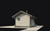 Брусовая баня 10