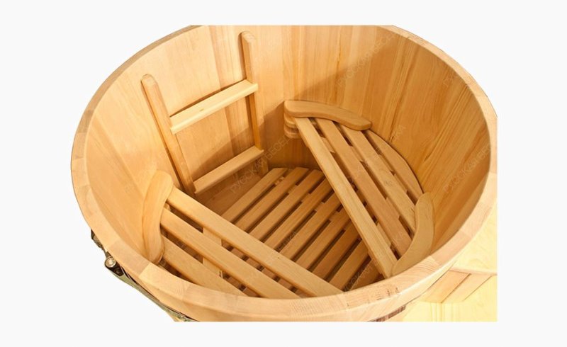 Купель круглая из кедра д150 NK415 1.5х1.51х1.2