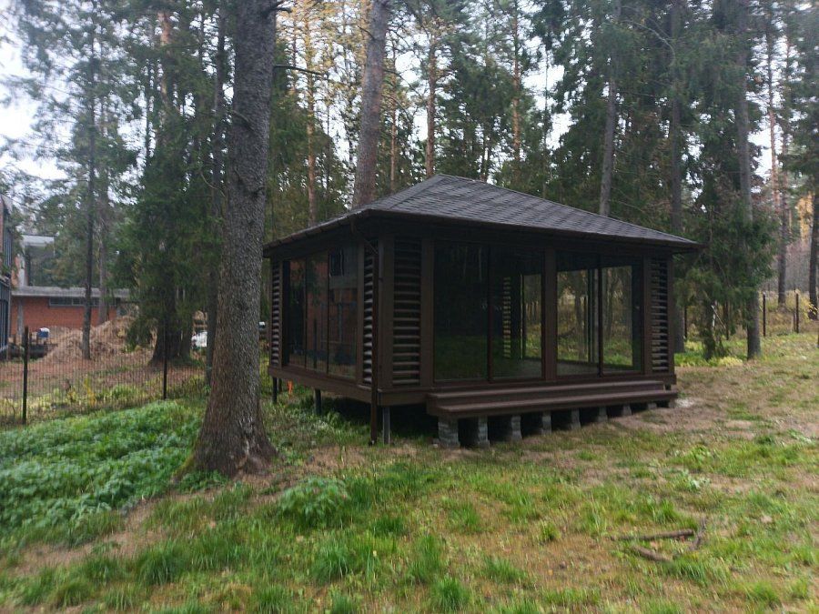 Закрытая беседка Балтика 5х6