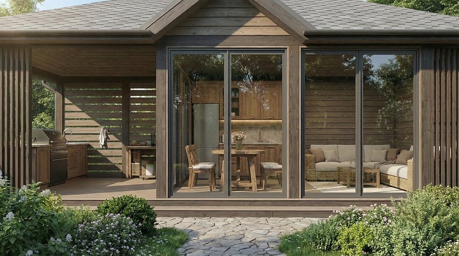 Закрытая беседка Шале 3