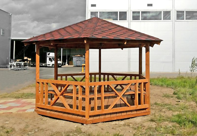 Шестигранная беседка ОФЕЛИЯ